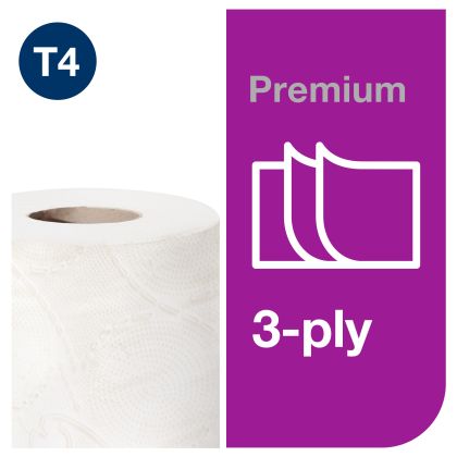 Tork Тоалетна хартия на ролка Extra Soft, 56 x 19.1 метра – system T4