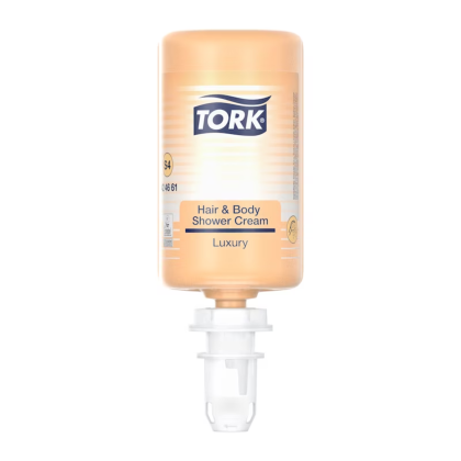 Tork 3 в 1 Течен крем шампоан с балсам за коса и тяло Luxury Argan Oil, 6 x 1 л - system S4