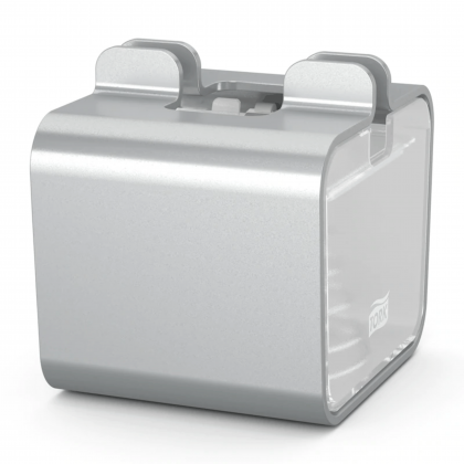 Tork Луксозен дозатор за салфетки за маса Xpressnap Snack® mini, Aluminium - system N10