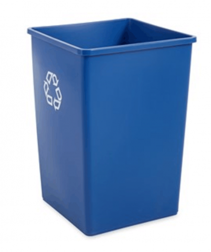Rubbermaid Кош за за рециклиращи се отпадъци, 132.5 л