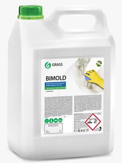 GRASS Препарат за премахване на плесени и органични замърсявания Bimold, 1л/5л