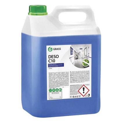 GRASS Универсален почистващ и дезинфекциращ препарат Deso C10, 5 кг