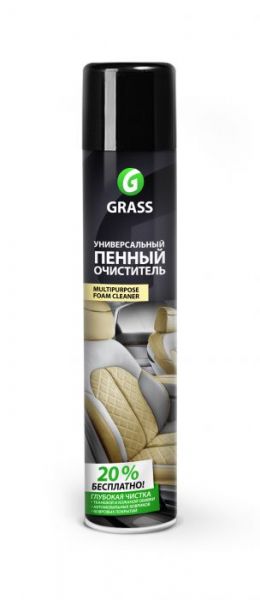 GRASS Почистваща пяна за тапицерии и винилови тъкани  Multipurpose Foam Cleaner, 750 мл