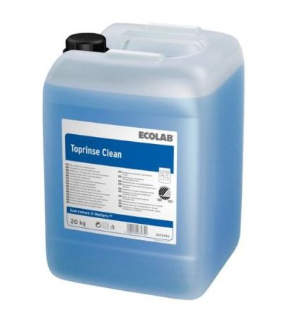 ECOLAB Изплакващ препарат за професионални съдомиялни машини Toprinse Clean, 5/25 кг