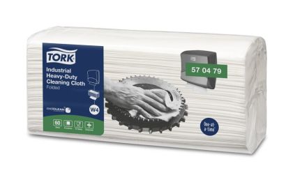 Tork Индустриални кърпи Industrial Heavy-Duty Cleaning Cloth, 60 броя – system W4