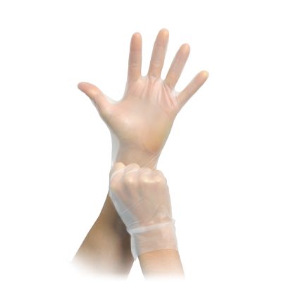 Ръкавици еднократни MAIMED Evolution, полиетилен, без талк, без латекс, прозрачни, 200 бр.