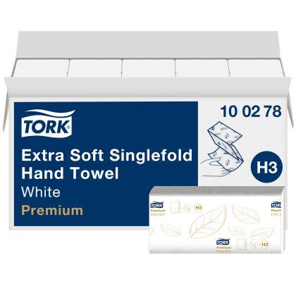 Tork Сгънати кърпи за ръце Premium, 15x200 кърпи– system H3
