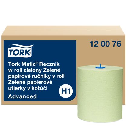 Tork Кърпи за ръце на ролка Green, Advanced, 6х150 м   – system H1