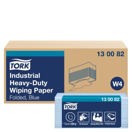 Tork Индустриални кърпи  Heavy-Duty Wiping Wiper,  100 броя – system W4