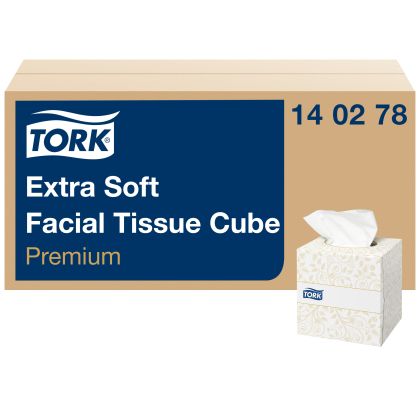 Tork Кърпи за лице Extra Soft Premium, 2 пл., 100 бр.