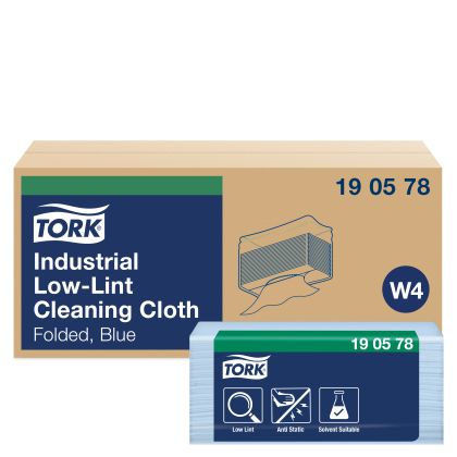 Tork Индустриални кърпи Low-Lint Cleaning Cloth, 80 броя – system W4