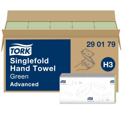 Tork Сгънати кърпи за ръце Advanced, 15х250 кърпи – system H3