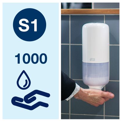 Tork Концентриран течен сапун, непарфюмиран, 6 х 1 литър,  Premium – system S1