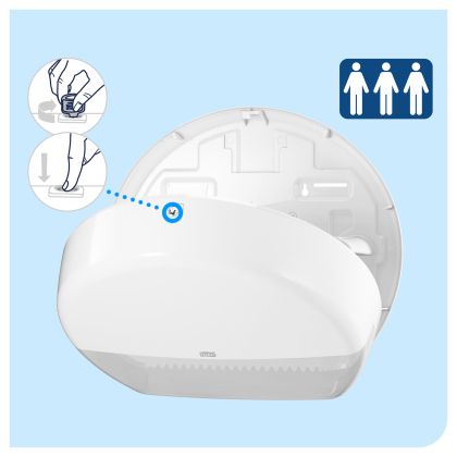 Tork Дозатор за тоалетна хартия на ролка Jumbo Roll – system T1