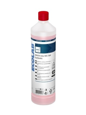 Ecolab Синбиотичен препарат за почистване на санитария MAXX Into WC Gel Synbiotic, 1 л