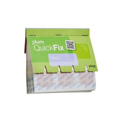 Plum Станция първа помощ Quick safe SOLO, 500 ml разтвор 0,9% + 45 пластира Elastic