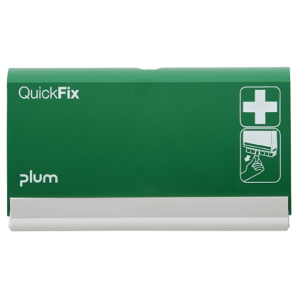 Plum Стенен Дозатор за пластири  QUICKFIX DUO, зелен, двоен