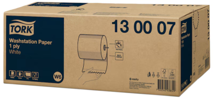 Tork Хартиена ролка Basic Paper, 6 х 250 метра – system W6