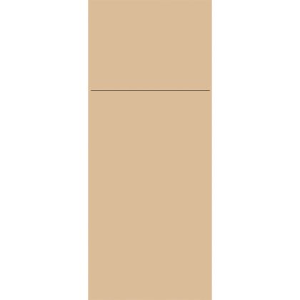 Duni Салфетки за маса Bio Duniletto® Slim 40 x 33 cm  ,джоб за прибори 1 пл., натурално кафяво