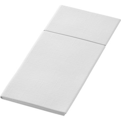 Duni Салфетки за маса Bio Duniletto® Slim 40 x 33 cm  ,джоб за прибори 1 пл., бели