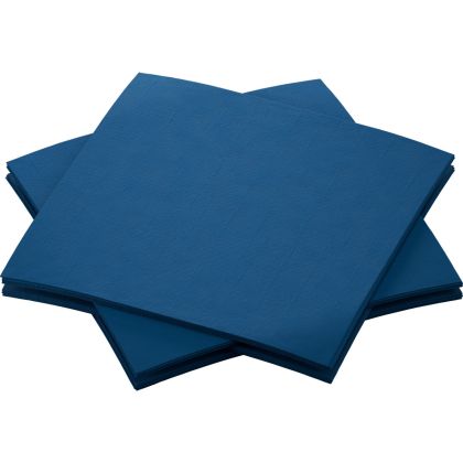 Duni Салфетки за маса Bio Dunisoft® Napkin 20 x 20 cm,1 пл., тъмно сини, компостируеми