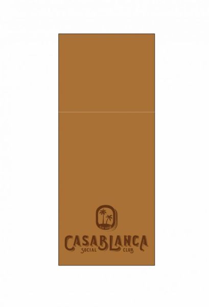 Finezza Салфетки за прибори, джоб,  Airlaid Slim Pocket, 33 х 33, 1 пласт, кафяв, 800 бр. 