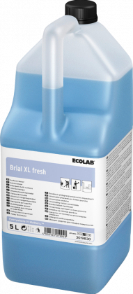 ECOLAB Препарат за почистване на стъкло, мрамор, емайл и  изкуствени материали Brial XL fresh, концентрат 5 л