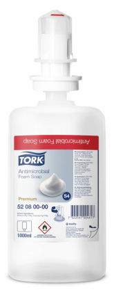 Tork Антимикробен сапун на пяна /Biocide/-system S4, 6 x 1 литър
