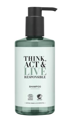 ADA Шампоан за коса, бутилка с помпа Think, Act &amp; Live Responsible, 300 мл