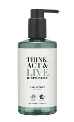 ADA Сапун за ръце, бутилка с помпа Think, Act &amp; Live Responsible, 300 мл
