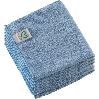 Vileda Кърпа рециклиран микрофибър r-MicroTuff Swift, 5 броя, син 